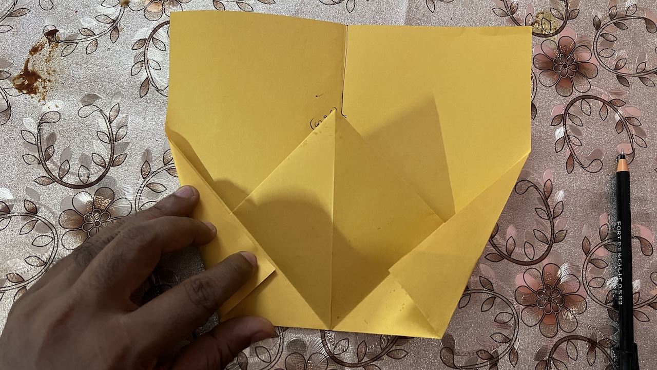paper plane step 6